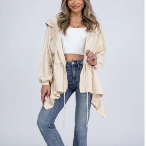 HEYSON Magic in the Air Hooded Tie  Cardigan sz M